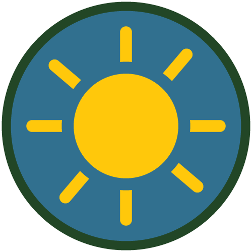 Heat Tolerant Badge